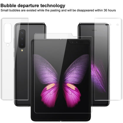 1 Sets IMAK Curved Full Screen Hydrogel Film (Outer Screen + Back + Inner Screen)  for Galaxy Fold - Huawei Tempered Glass by imak | Online Shopping UK | buy2fix