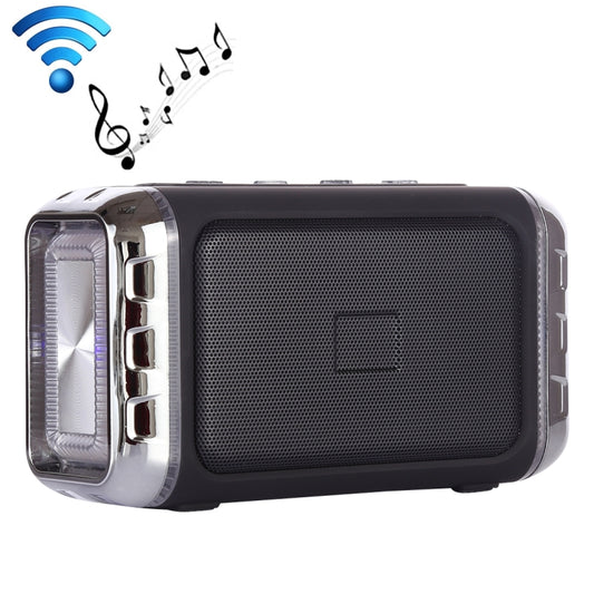 LN-22 DC 5V Portable Wireless Speaker with Hands-free Calling & Dual Colorful LED Light, Support USB & TF Card & 3.5mm Aux - Desktop Speaker by buy2fix | Online Shopping UK | buy2fix