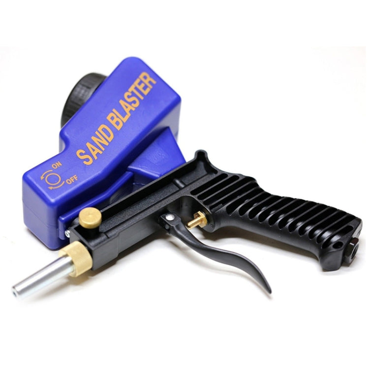 Portable Blue Gravitational Sandblasting Machine Mini Rust-proof Sandblaster Spray Mechine - Others by buy2fix | Online Shopping UK | buy2fix