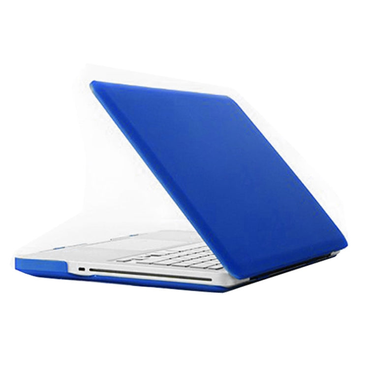 Frosted Hard Protective Case for Macbook Pro 15.4 inch  (A1286)(Blue) - MacBook Pro Cases by buy2fix | Online Shopping UK | buy2fix