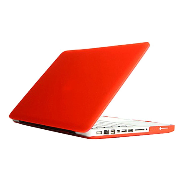 Frosted Hard Protective Case for Macbook Pro 15.4 inch  (A1286)(Red) - MacBook Pro Cases by buy2fix | Online Shopping UK | buy2fix