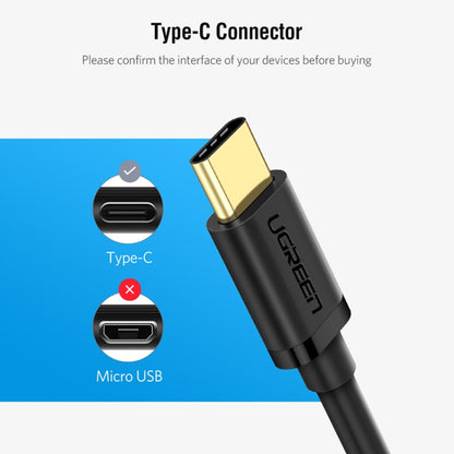 UGREEN 13cm USB 3.0 Female to USB-C / Type-C Male OTG Converter Adapter Cable (Black) - OTG Adapter by UGREEN | Online Shopping UK | buy2fix