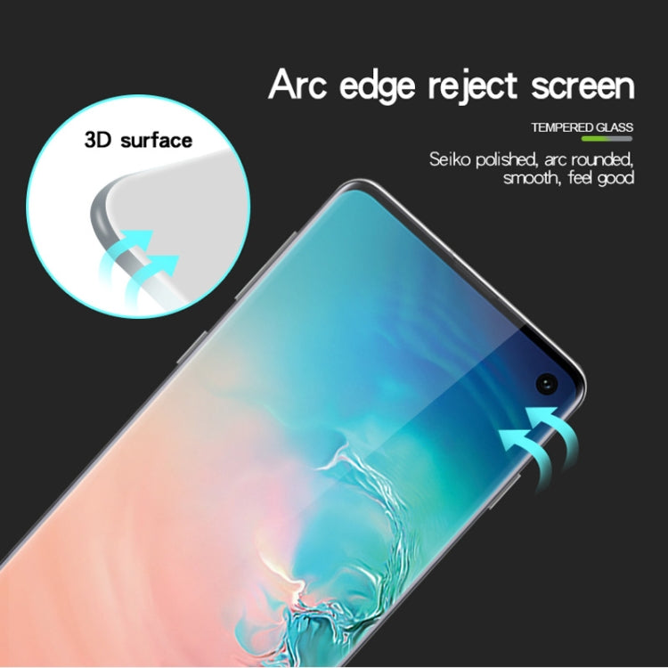 MOFI 9H 3D Curved Heat Bending Full Screen Tempered Glass Film for Galaxy S10 - Galaxy Tempered Glass by MOFI | Online Shopping UK | buy2fix