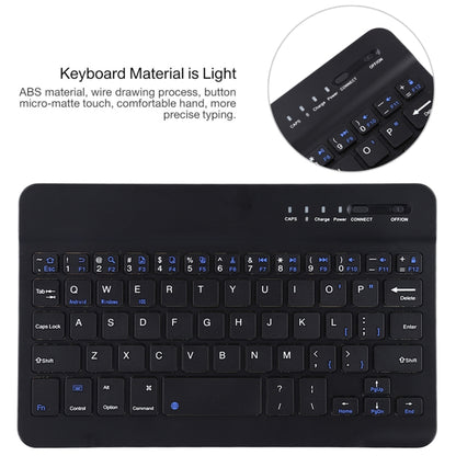 Ultra-thin Detachable Magnetic Bluetooth Keyboard Leather Tablet Case for Galaxy Tab A 8.0 2019 P200 / P205, with Holder(Black) - Samsung Keyboard by buy2fix | Online Shopping UK | buy2fix