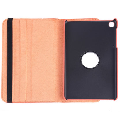 Litchi Texture Horizontal Flip 360 Degrees Rotation Leather Case for Galaxy Tab A 8 (2019) / P200 / P205, with Holder (Orange) - Tab A 8.0 & S Pen (2019) P200/P205 by buy2fix | Online Shopping UK | buy2fix