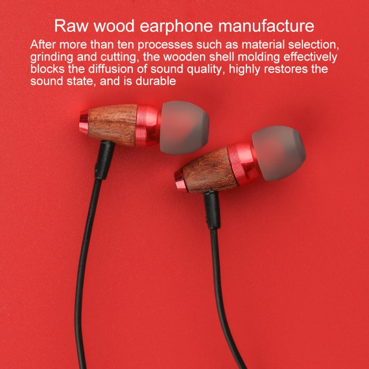 awei ES-60TY TPE In-ear Wire Control Earphone with Mic, For iPhone, iPad, Galaxy, Huawei, Xiaomi, LG, HTC and Other Smartphones(Red) - In Ear Wired Earphone by awei | Online Shopping UK | buy2fix