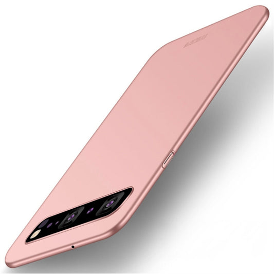 MOFI Frosted PC Ultra-thin Hard Case for Galaxy S10 5G (Rose Gold) - Galaxy Phone Cases by MOFI | Online Shopping UK | buy2fix