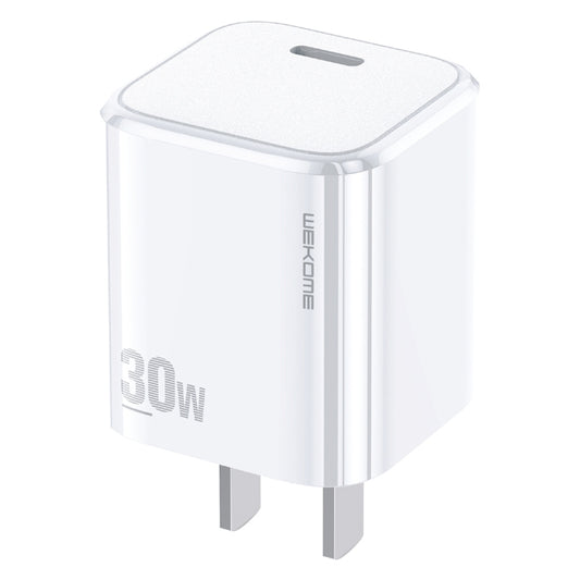 WK WP-U151 30W Powerful Series PD Fast Charger, Specification:CN Plug(White) - USB Charger by WK | Online Shopping UK | buy2fix