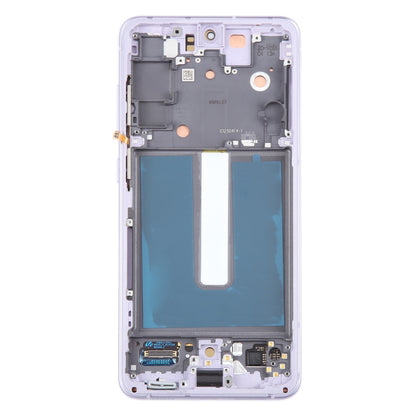 For Samsung Galaxy S21 FE 5G SM-G990B Original LCD Screen Digitizer Full Assembly with Frame (Purple) - Galaxy S Series Parts by buy2fix | Online Shopping UK | buy2fix