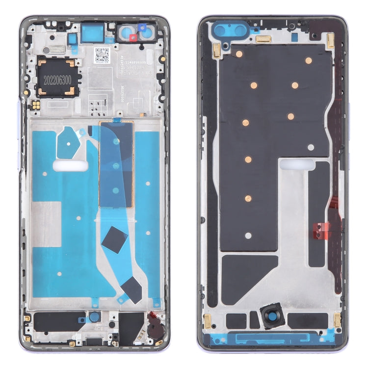 For Huawei Nova 10 Pro Original Middle Frame Bezel Plate (Purple) - Full Housing Cover by buy2fix | Online Shopping UK | buy2fix