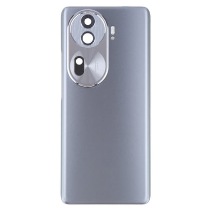For OPPO Reno11 Pro 5G Original Battery Back Cover with Camera Lens Cover(Grey) - Back Cover by buy2fix | Online Shopping UK | buy2fix