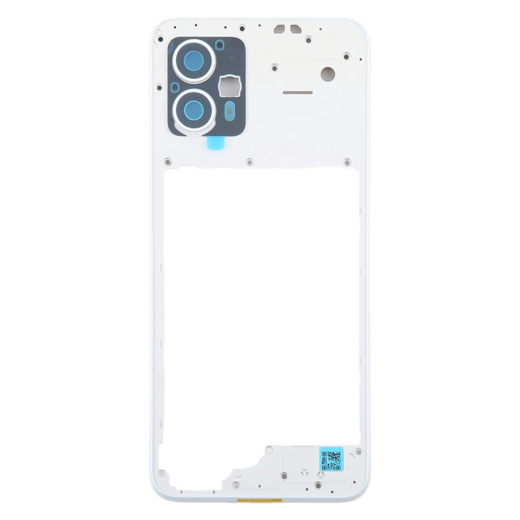 For Motorola Moto G23 Original Middle Frame Bezel Plate (White) - Frame Bezel Plate by buy2fix | Online Shopping UK | buy2fix