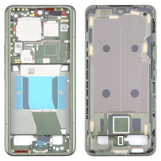 For Xiaomi 14 Ultra Original Front Housing LCD Frame Bezel Plate (Green) - Frame Bezel Plate by buy2fix | Online Shopping UK | buy2fix