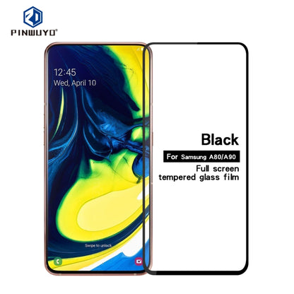 PINWUYO 9H 2.5D Full Glue Tempered Glass Film for Galaxy A80 / A90 - Galaxy Tempered Glass by PINWUYO | Online Shopping UK | buy2fix