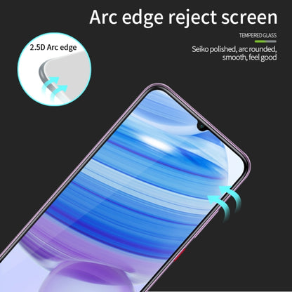 For Xiaomi RedMi 10X 5G PINWUYO 9H 2.5D Full Screen Tempered Glass Film(Black) -  by PINWUYO | Online Shopping UK | buy2fix