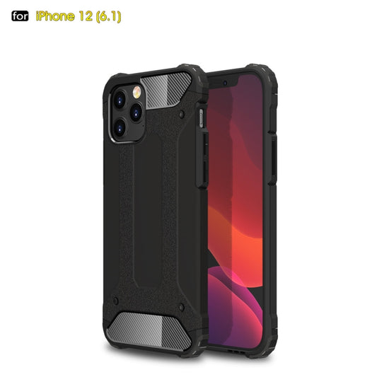 For iPhone 12 / 12 Pro Magic Armor TPU + PC Combination Case(Black) - iPhone 12 / 12 Pro Cases by buy2fix | Online Shopping UK | buy2fix