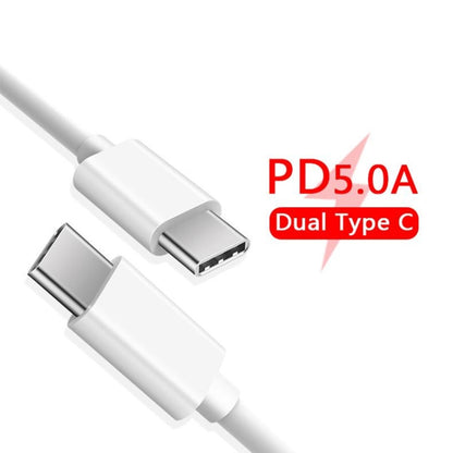 XJ-50 PD 120W 5A USB-C / Type-C to USB-C / Type-C Fast Charging Data Cable, Cable Length: 2m - USB-C & Type-C Cable by buy2fix | Online Shopping UK | buy2fix