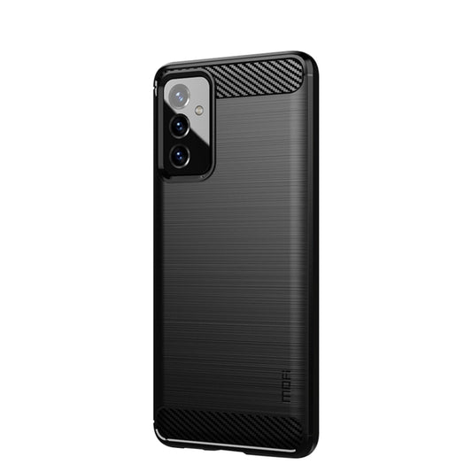 For Samsung Galaxy A82 / Quantum2 MOFI Gentleness Series Brushed Texture Carbon Fiber Soft TPU Case(Black) - Galaxy Phone Cases by MOFI | Online Shopping UK | buy2fix