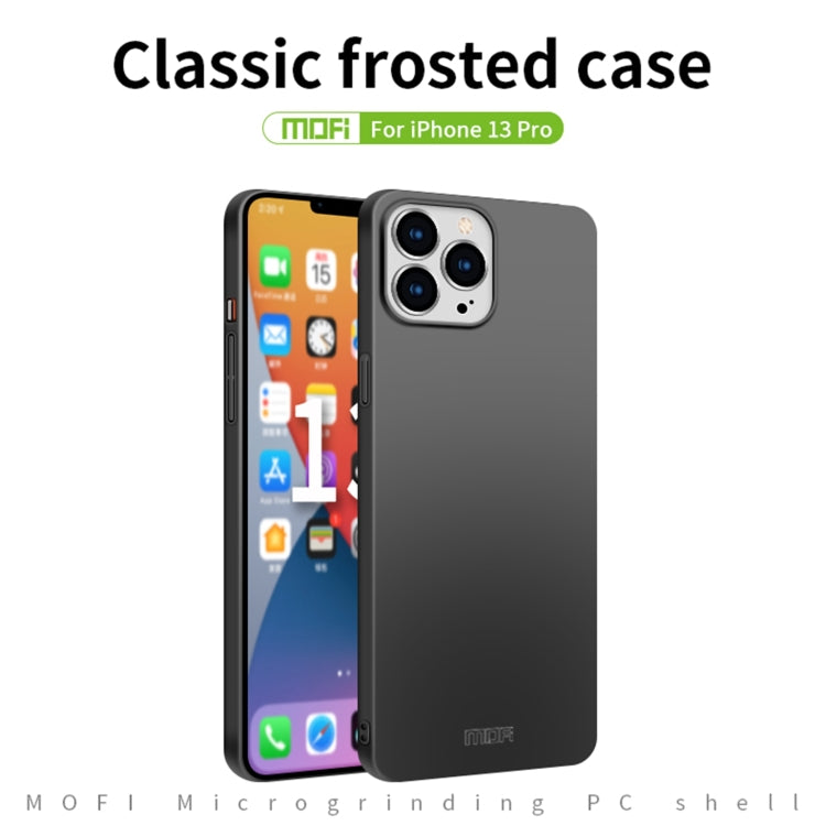 For iPhone 13 Pro MOFI Frosted PC Ultra-thin Hard Case(Rose Gold) - iPhone 13 Pro Cases by MOFI | Online Shopping UK | buy2fix