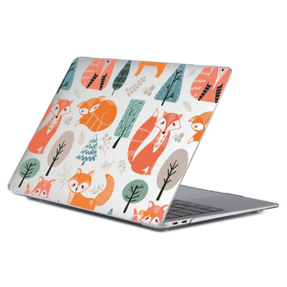 ENKAY Animal Series Pattern Laotop Protective Crystal Case For MacBook Pro 15.4 inch A1707 / A1990(Fox) - MacBook Pro Cases by ENKAY | Online Shopping UK | buy2fix