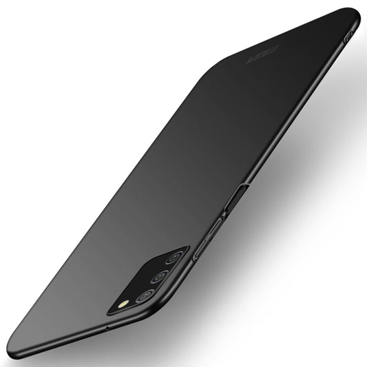 For Samsung Galaxy A02s EU / A03s / M02s / F02s MOFI Frosted PC Ultra-thin Hard Case(Black) - Galaxy Phone Cases by MOFI | Online Shopping UK | buy2fix