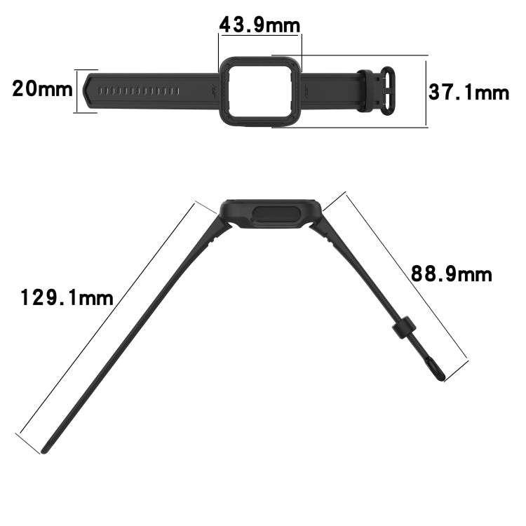 For Xiaomi Redmi Watch 2 Lite Silicone Solid Color Watch Band(Ivory) - Watch Bands by buy2fix | Online Shopping UK | buy2fix