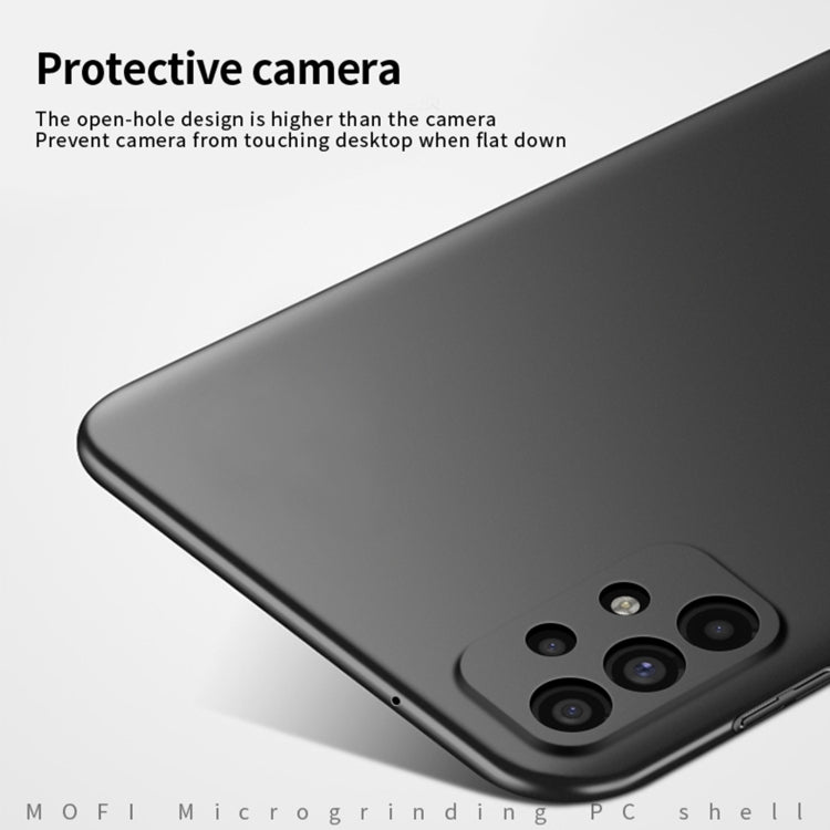 For Samsung Galaxy A23 4G MOFI Frosted PC Ultra-thin Hard Case(Black) - Galaxy Phone Cases by MOFI | Online Shopping UK | buy2fix