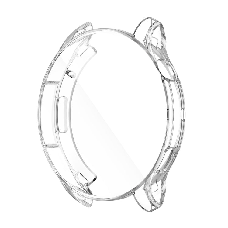 For Amazfit GTR 4 ENKAY Hat-Prince Transparent TPU Case with Screen Film - Watch Cases by buy2fix | Online Shopping UK | buy2fix