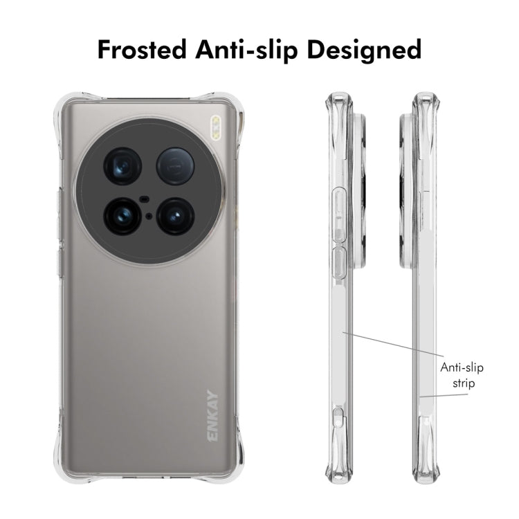 For vivo X100 Ultra 5G ENKAY Hat-Prince Transparent TPU Shockproof Phone Case - vivo Cases by ENKAY | Online Shopping UK | buy2fix