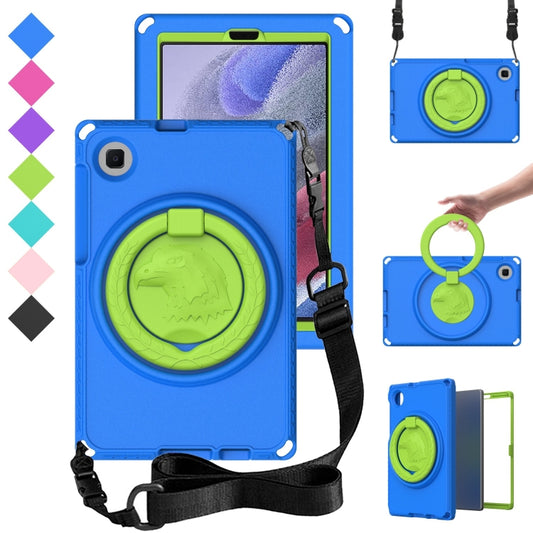 For Samsung Galaxy Tab A7 Lite T220/T225 2020 EVA Hybrid PC Shockproof Tablet Case with Frame(Blue) - Tab A7 Lite T220 / T225 by buy2fix | Online Shopping UK | buy2fix