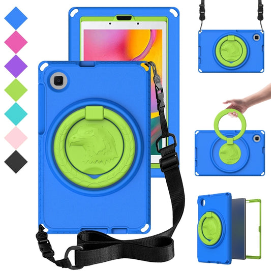 For Samsung Galaxy Tab A 8.0 T290/T295 2019 EVA Hybrid PC Shockproof Tablet Case with Frame(Blue) - Other Galaxy Tab PC by buy2fix | Online Shopping UK | buy2fix