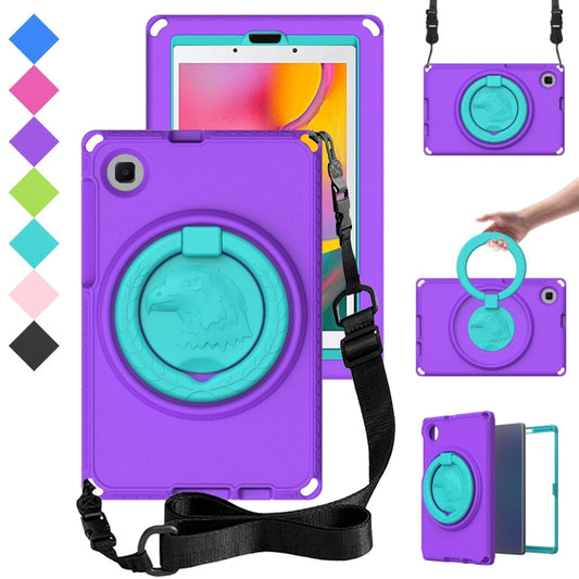 For Samsung Galaxy Tab A 8.0 T290/T295 2019 EVA Hybrid PC Shockproof Tablet Case with Frame(Purple) - Other Galaxy Tab PC by buy2fix | Online Shopping UK | buy2fix