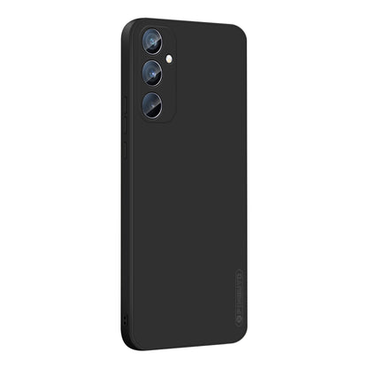 For Samsung Galaxy A35 5G PINWUYO Sense Series Liquid Silicone TPU Phone Case(Black) - Galaxy Phone Cases by PINWUYO | Online Shopping UK | buy2fix