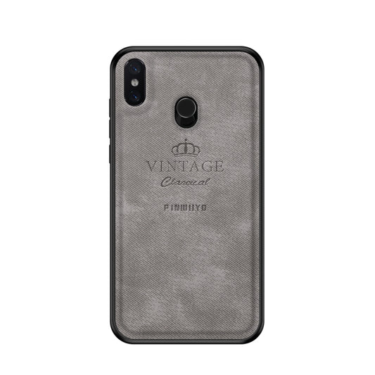 PINWUYO Shockproof Waterproof Full Coverage PC + TPU + Skin Protective Case for Xiaomi Mi 8(Gray) - Xiaomi Cases by PINWUYO | Online Shopping UK | buy2fix