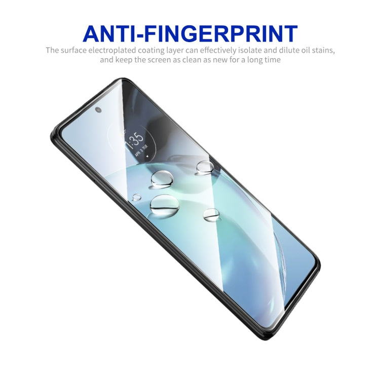 For Motorola Moto G72 / G71s 2pcs ENKAY Full Glue High Aluminum-silicon Tempered Glass Film - Motorola Tempered Glass by ENKAY | Online Shopping UK | buy2fix