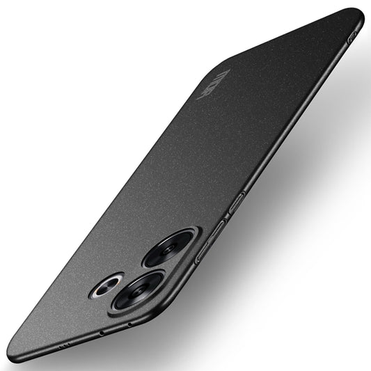 For Xiaomi Redmi Turbo 3 MOFI Fandun Series Frosted PC Ultra-thin All-inclusive Phone Case(Black) - Xiaomi Cases by buy2fix | Online Shopping UK | buy2fix