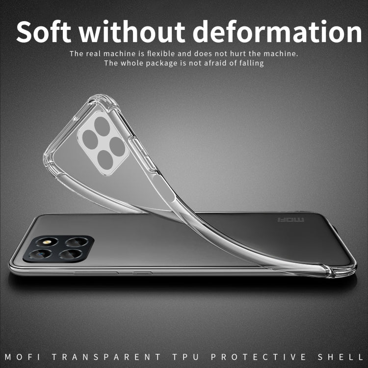 For Honor X6A MOFI Ming Series Ultra-thin TPU Phone Case(Transparent) - Honor Cases by MOFI | Online Shopping UK | buy2fix