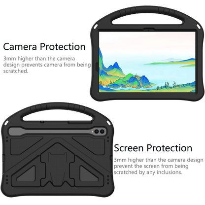 For Samsung Galaxy Tab S10 EVA Shockproof Tablet Case with Holder(Black) - Tab S10 Cases by buy2fix | Online Shopping UK | buy2fix