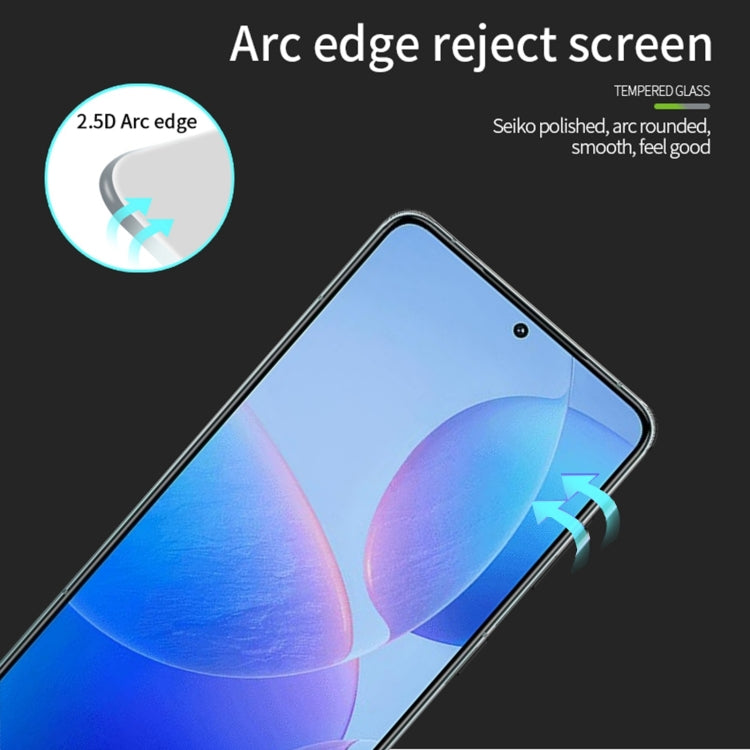 For Xiaomi Redmi K70 Ultra PINWUYO 9H 2.5D Full Screen Tempered Glass Film(Black) -  by PINWUYO | Online Shopping UK | buy2fix