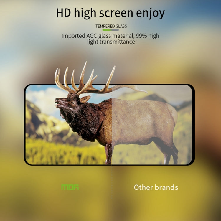 For OnePlus Ace 3V MOFI 9H 2.5D Full Screen Tempered Glass Film(Black) - OnePlus Tempered Glass by MOFI | Online Shopping UK | buy2fix