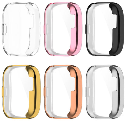 For Amazfit Bip 5 All-Inclusive TPU Protective Case(Pink) - Watch Cases by buy2fix | Online Shopping UK | buy2fix