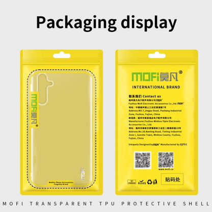 For Samsung Galaxy A55 MOFI Ming Series Ultra-thin TPU Phone Case(Transparent) - Galaxy Phone Cases by MOFI | Online Shopping UK | buy2fix