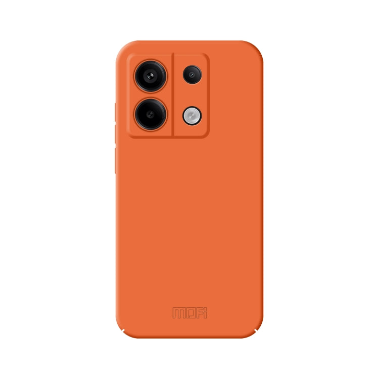 For Xiaomi Redmi Note 13 Pro MOFI Qin Series Skin Feel All-inclusive PC Phone Case(Orange) - Note 13 Pro Cases by MOFI | Online Shopping UK | buy2fix