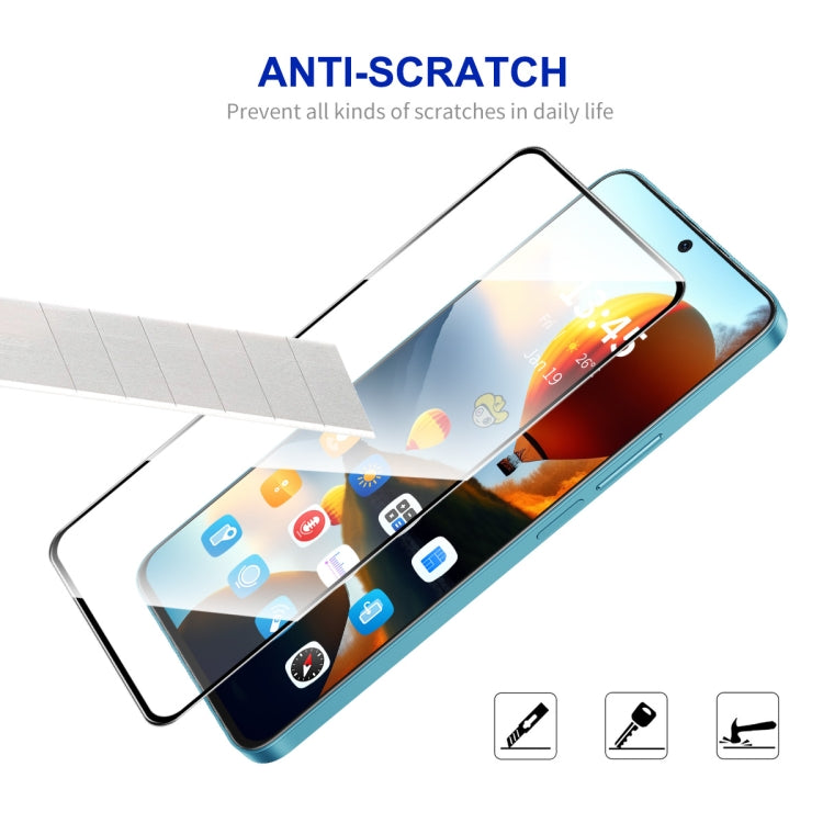 For Google Pixel 9 10pcs ENKAY Hat-Prince Full Glue High Aluminum-silicon Tempered Glass Film - Google Tempered Glass by ENKAY | Online Shopping UK | buy2fix