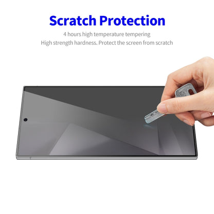 For Samsung Galaxy S24 Ultra 5G 2pcs ENKAY Hat-Prince 28 Degree Anti-peeping Privacy Tempered Glass Film - Galaxy S24 Ultra 5G Tempered Glass by ENKAY | Online Shopping UK | buy2fix