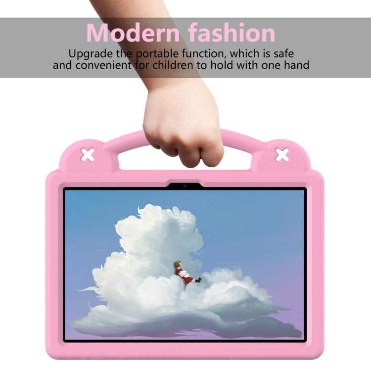 For Xiaomi Redmi Pad SE 11 2023  Handle Kickstand Children EVA Shockproof Tablet Case(Pink) - More Tablet Cases by buy2fix | Online Shopping UK | buy2fix