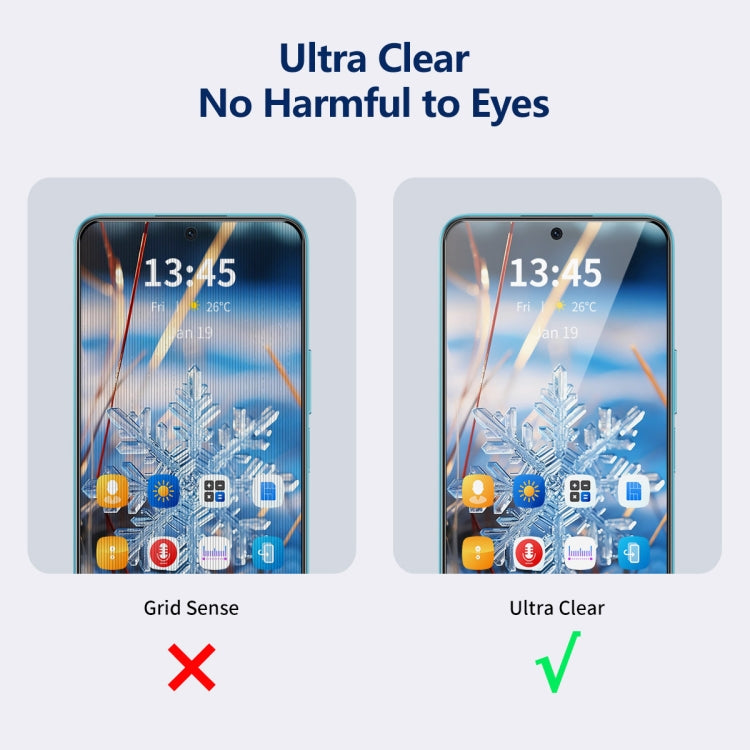 For Samsung Galaxy A35 / A55 2pcs ENKAY Hat-Prince 360 Degree Anti-peeping Privacy Full Screen Tempered Glass Film - Galaxy Tempered Glass by ENKAY | Online Shopping UK | buy2fix