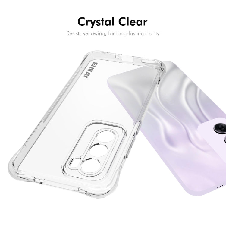 For OPPO Reno12 Pro Global ENKAY Clear TPU Shockproof Anti-slip Phone Case - OPPO Cases by ENKAY | Online Shopping UK | buy2fix