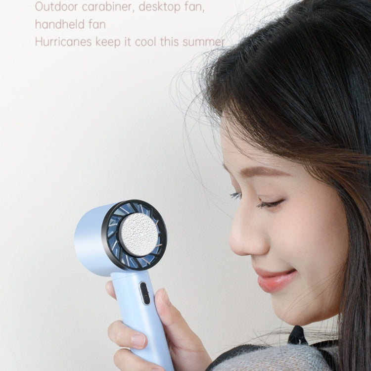 WX-625 Cold Compress Function Portable Mini Summer Fan Handheld Cooling Fan(White) - Electric Fans by buy2fix | Online Shopping UK | buy2fix