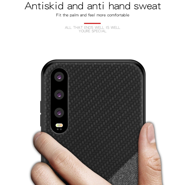 PINWUYO Honors Series Shockproof PC + TPU Protective Case for Huawei P30(Black) - Huawei Cases by PINWUYO | Online Shopping UK | buy2fix